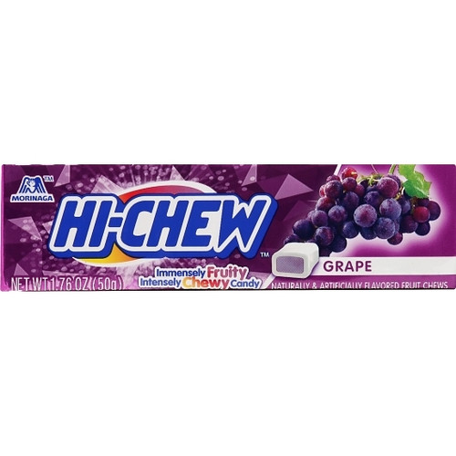 Hi-Chew Grape Master Case Stick, 1.76 Ounce, 15 Per Box, 12 Per Case