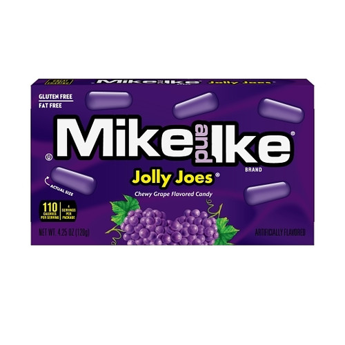 Mike & Ike Jolly Joes, 4.25 Ounce, 12 Per Case