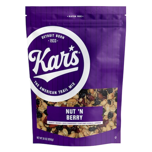 Kar s Nuts Nut N Berry, 30 Ounces, 6 Per Case