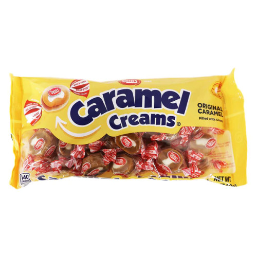 Brachs Caramel Nips Candies Peg, 3.25 Ounce, 12 Per Case