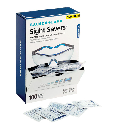 Bausch & Lomb Sight Savers Premoistened Lens Cleaning Tissues, Mild Alcohol Scent