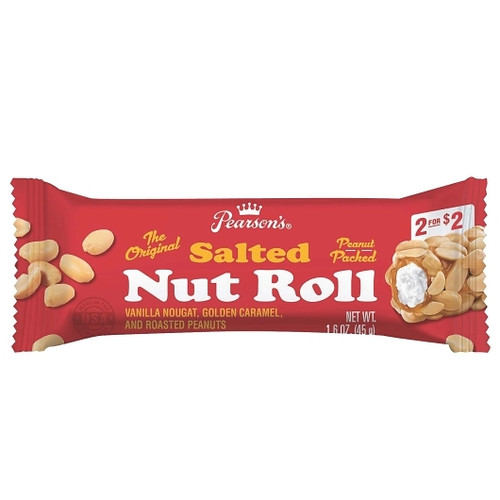 Salted Nut Roll, 288 Count, 1 Per Case