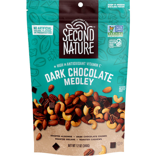 Second Nature Dark Chocolate Medley, 12 Ounces, 6 per case