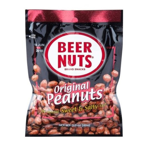 Beer Nuts Original Sweet & Salty Peanut, 3 Ounce, 48 per case