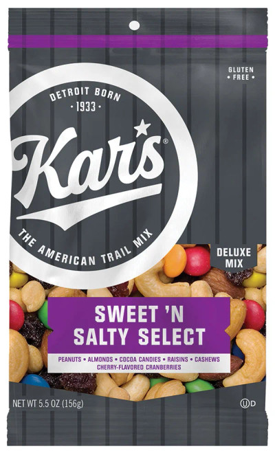 Kar s Nuts Sweet & Salty Select, 5.5 Ounces, 12 Per Case