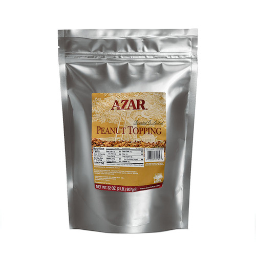 Azar Dry Roasted Peanut Topping, 2 Pounds, 3 Per Case