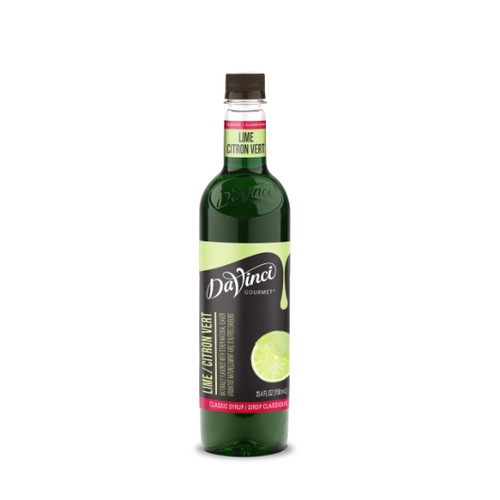 Davinci Gourmet Lime Syrup, 750 Milliliter, 4 Per Case