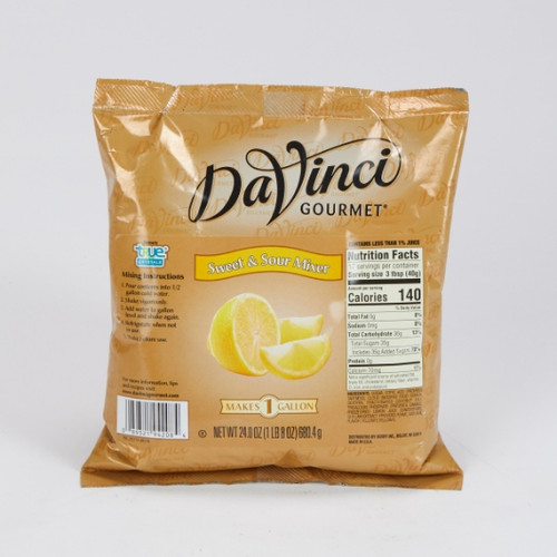 Davinci Gourmet Sweet & Sour Dry Cockatil Mixer, 24 Ounce, 12 Per Case