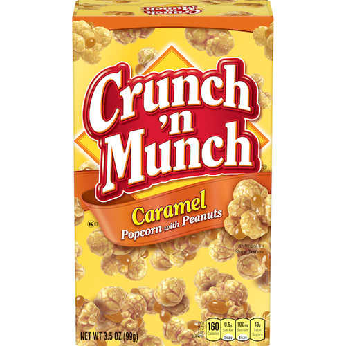 Crunch N Munch Crunch n Munch Caramel Popcorn, 3.5 Ounces, 12 Per Case