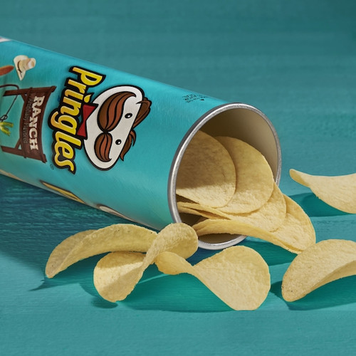 Pringles Ranch Potato Crisp, 5.5 Ounces, 14 Per Case