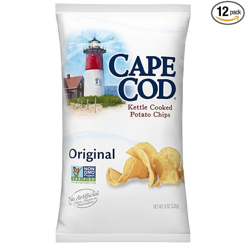 Cape Cod Original Salted Potato Chips, 5 Ounces, 8 Per Case