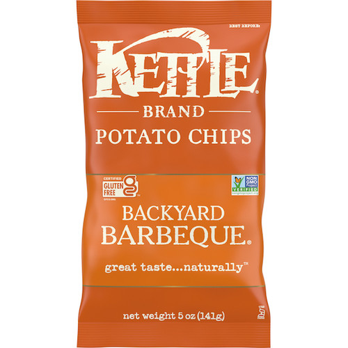 Kettle Foods Chips Backyard Bbq, 5 Ounces, 8 Per Case