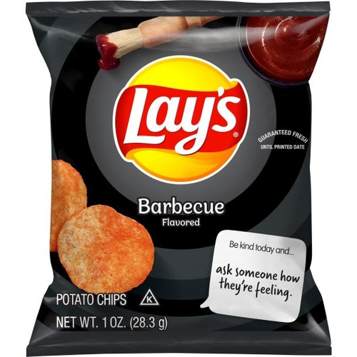 Lay s Bbq Potato Chips, 1 Ounce, 104 Per Case