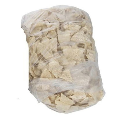 Mission Foods Pre-Cut Unfried White Tortilla Chips, 30 Pounds, 1 Per Case