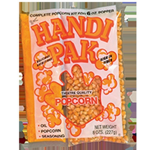 Great Western Handi Pak Theatre Quality Popcorn Kit, 6 Ounces, 36 Per Case