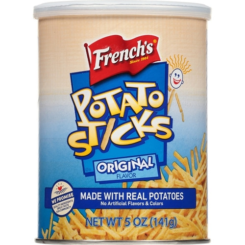 French s Potato Sticks Original Can, 5 Ounces, 12 Per Case