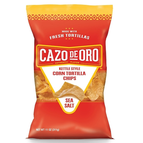 Cazo De Oro Box Of Original Tortilla Chips, 11 Ounce, 9 Per Case