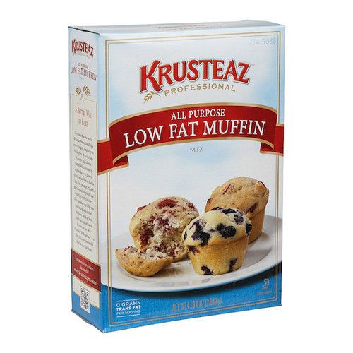 Krusteaz Professional All Purpose Low Fat Muffin Mix, 4.5 Pounds, 6 Per Case