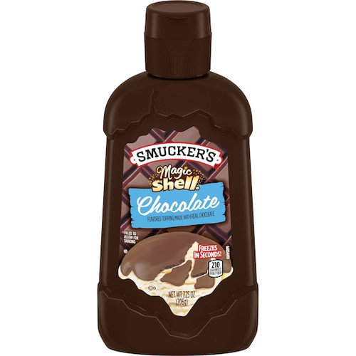 Smucker s Magic Shell Chocolate Topping, 7.25 Ounces, 8 Per Case