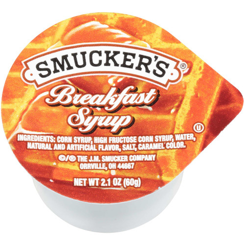 Smucker s Breakfast Syrup, 2.1 Ounces, 100 Per Case