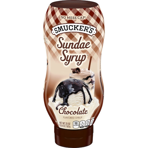 Smucker s Sundae Syrup Chocolate, 20 Ounces, 12 Per Case