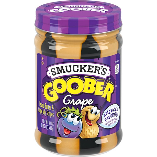 Smucker s Goober Grape Jelly And Peanut Butter, 18 Ounces, 12 Per Case