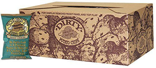 Dirty Potato Chips Maui Onion Potato Chips, 2 Ounce, 25 Per Case