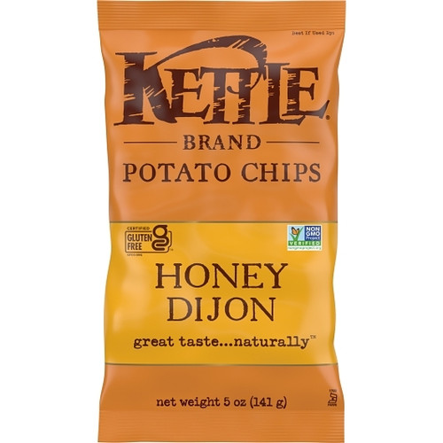 Kettle Foods Potato Chip Honey Dijon, 5 Ounces, 15 Per Case