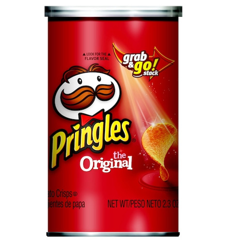 Pringles Original Potato Crisp, 2.3 Ounces, 12 Per Case