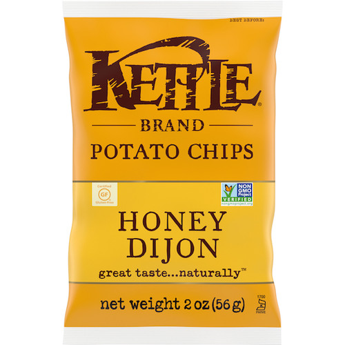 Kettle Foods Potato Chip Honey Dijon Caddy, 2 Ounces, 6 Per Case