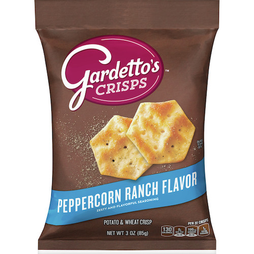 Gardetto s Peppercorn Ranch Recipe Crisp Snack, 3 Ounces, 7 Per Case