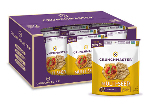 Crunchmaster Party Pack Original, 9 Ounce, 12 Per Case