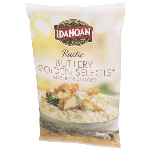 Idahoan Foods Rustic Buttery Golden Selects® Mashed Potatoes, 32.85 Ounce, 8 Per Case