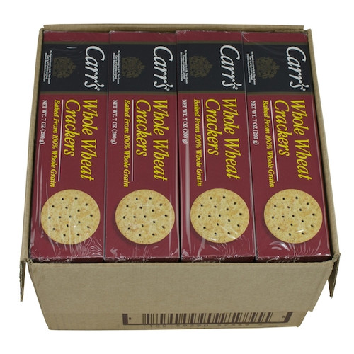 Carrs Whole Wheat Crackers, 7 Ounces, 12 Per Case