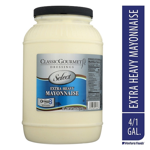 Classic Gourmet Select Extra Heavy Mayonnaise, 1 Gallon, 4 Per Case