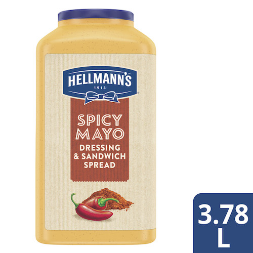 Hellmann s Spicy Mayonnaise, 1 Gallon, 2 Per Case