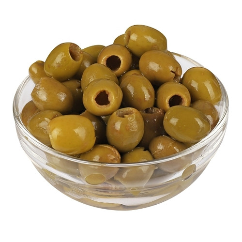 Seville Pitted Manzanilla Spanish Green Olives, 1 Gallon, 4 per case