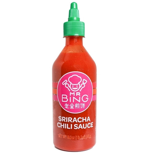 Mr. Bing Sriracha Chili Sauce, 18 Ounce, 12 Per Case