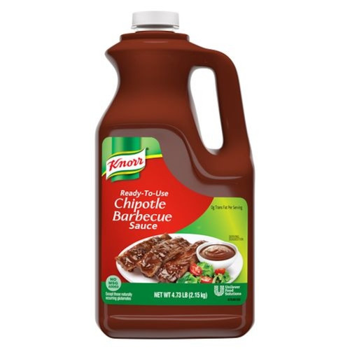 Knorr Chipotle Barbecue Sauce, 0.5 Gallon, 4 Per Case