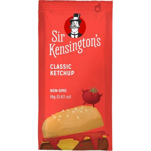 Sir Kensington s Classic Ketchup Single Serve, 18 Gram, 600 Per Case