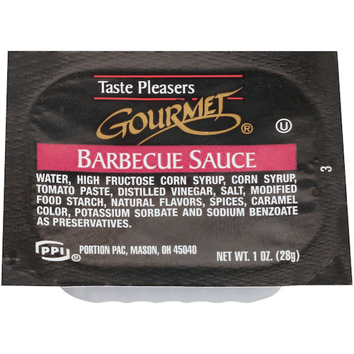 Taste Pleasers Barbecue Sauce, 1 Ounce, 100 Per Case