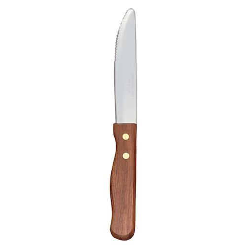 World Tableware Inc. Beef Baron Steak Knife W/Rosewood Handle 10", 12 per case