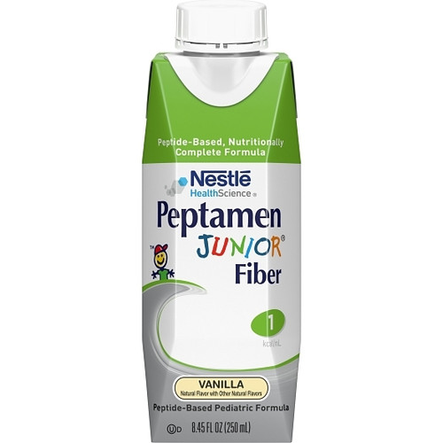 Peptamen Junior Fiber Vanilla, 8.45 Fluid Ounce, 24 Per Case