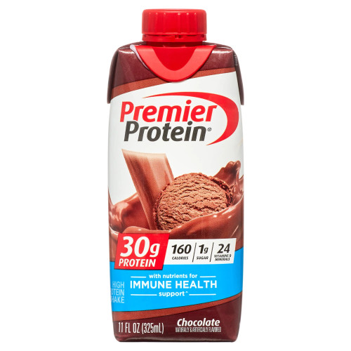 Premier Protein Chocolate Dream Cup Protein Shake, 11 Fluid Ounce, 12 Per Case