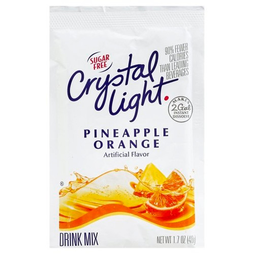 Crystal Light Pineapple Orange Beverage Mix, 1.7 Ounces, 12 Per Case