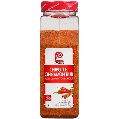 Lawry's Chipotle Cinnamon Rub, 27 Ounces, 6 Per Case