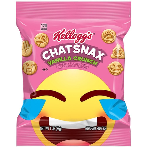 Kellogg s Chat Snax Vanilla Crunch Graham Crackers, 1 Ounces, 210 Per Case