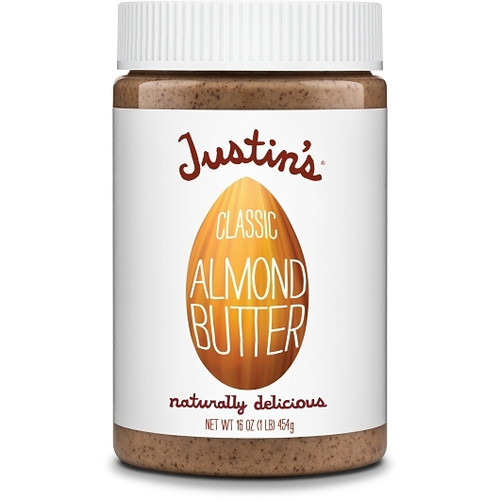 Justin s Classic Almond Butter, 16 Ounce, 6 Per Case