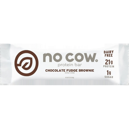 No Cow Chocolate Fudge Brownie, 2.12 Ounce, 72 Per Case