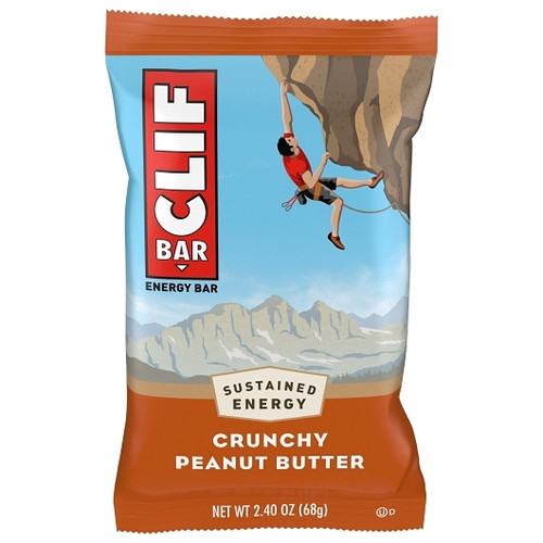 Clif Bar Crunchy Peanut Butter, 2.4 Ounces, 192 Per Case